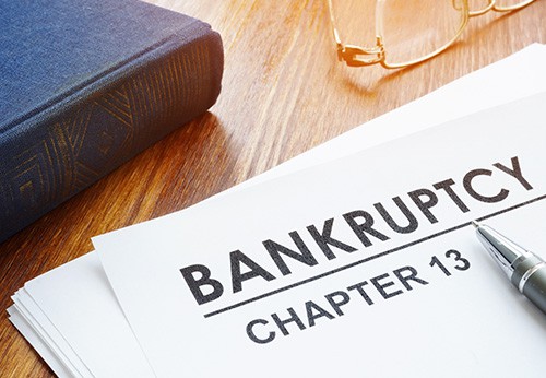 An illustration representing Chapter 13 bankruptcy form - Nager Law Group